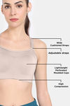 Zelocity High Impact Quick Dry Sports Bra - Moon Light — thumbnail 7